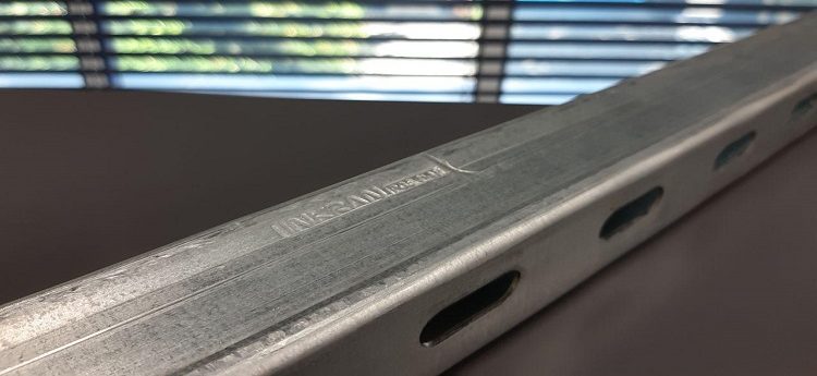 Galvanized steel profile